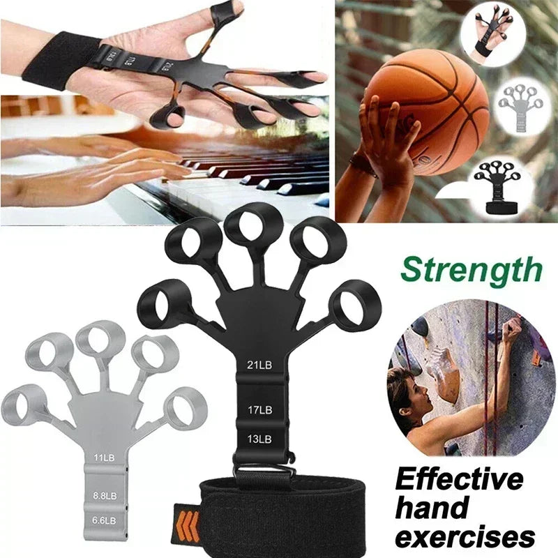 Professional title: "Silicone Grip Training Finger Exercise Stretcher Hand Strengthener for Arthritis Grip, Hand Trainer Brush Expander Grips"