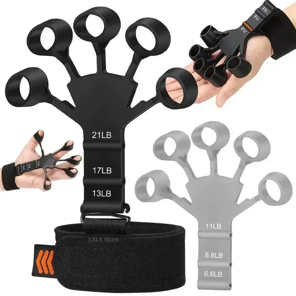 Professional title: "Silicone Grip Training Finger Exercise Stretcher Hand Strengthener for Arthritis Grip, Hand Trainer Brush Expander Grips"